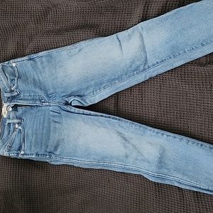 Madewell Hayden 10 in. High rise skinny jeans